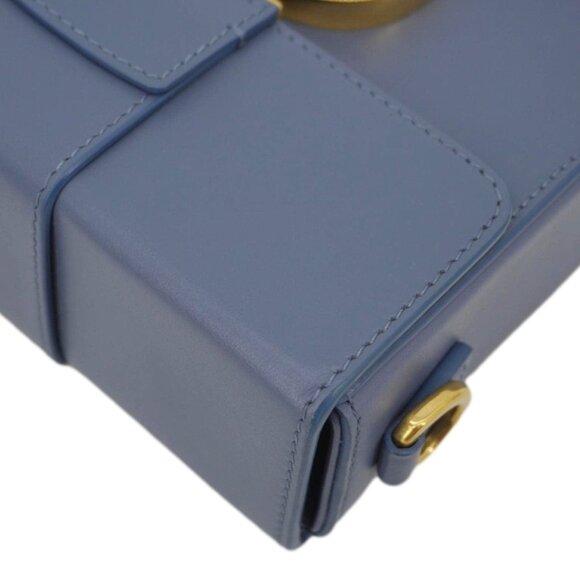 CHRISTIAN DIOR 30 Montaigne Flap Leather Crossbody Bag Blue Christian Dior  30 Montaigne Flap Leather Crossbody Bag Blue
